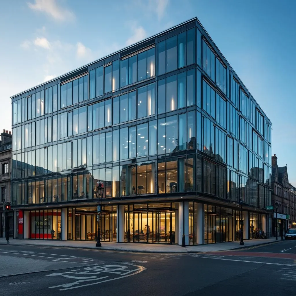 IrishInvest Dublin office building with modern architecture